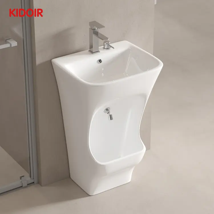 Two Tier Ceramic Muslim Wudu Sink B-187